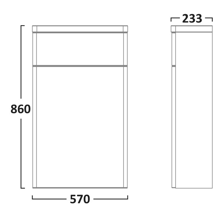 Tavistock Q60 Freestanding Under Sink Wayfair.co.uk